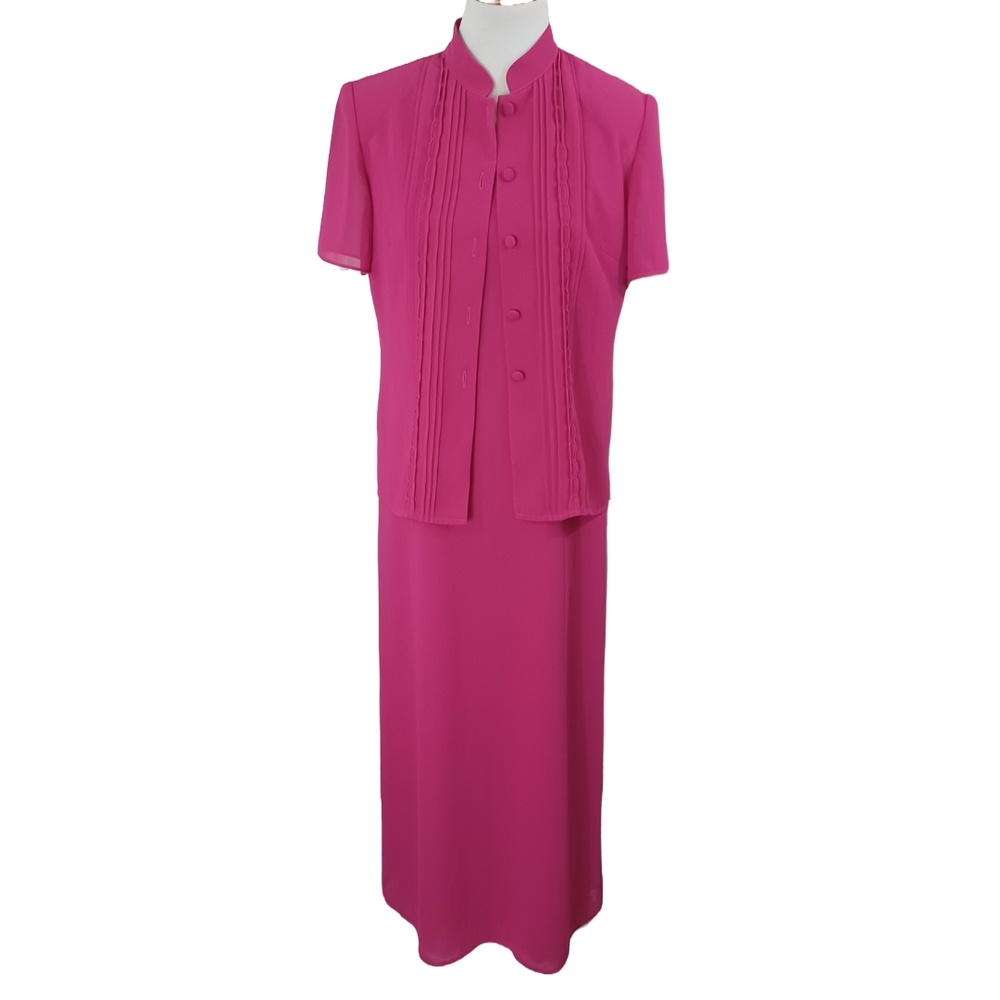 STUDIO 1  2 PIECES SET TOP/ DRESS SIZE 8  NWT